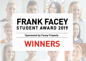 Frank Facey Student Award - 2019 Winners Announced!